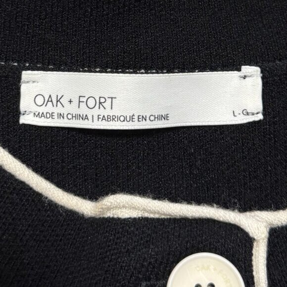 Oak + Fort Button Up Sweater Vest - Picture 6 of 7